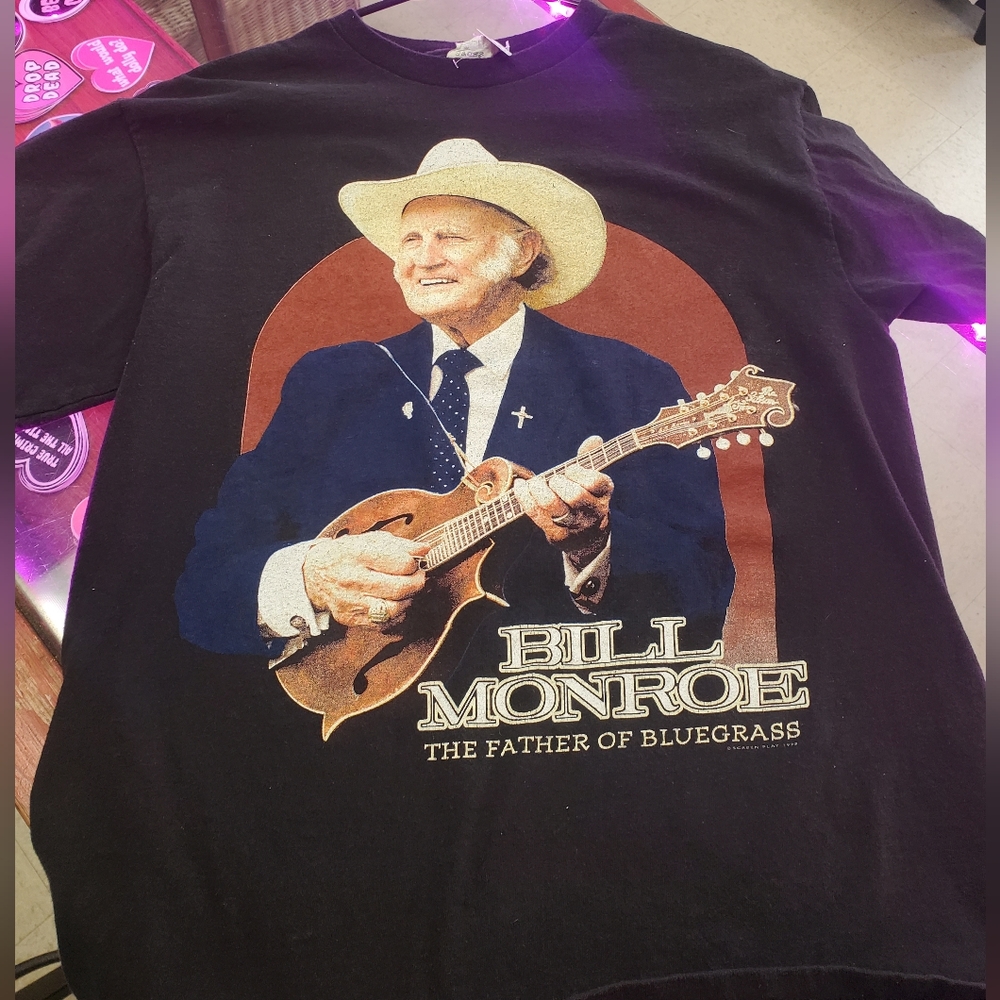 Bill Monroe medium shirt bluegrass country